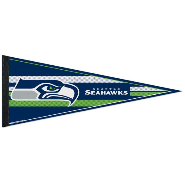 Wholesale-Seattle Seahawks Mesh Bkg Classic Pennant, bulk 12" x 30"