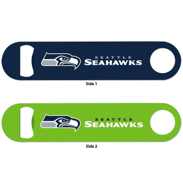 Wholesale-Seattle Seahawks Metal Bottle Opener 2 Sided