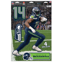 Wholesale-Seattle Seahawks Multi-Use Decal 11" x 17" DK Metcalf