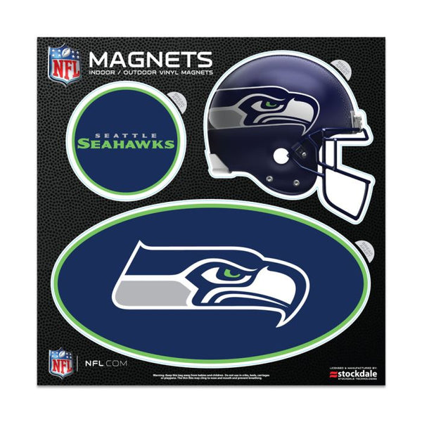 Wholesale-Seattle Seahawks Outdoor Magnets 6" x 6"