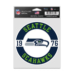 Wholesale-Seattle Seahawks Patch Fan Decals 3.75" x 5"