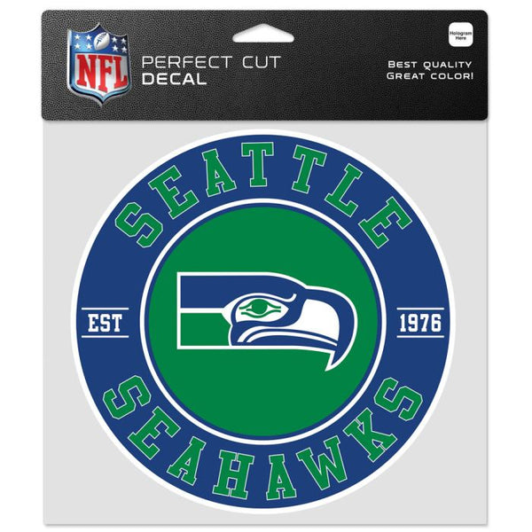 Wholesale-Seattle Seahawks Perfect Cut Color Decal 8" x 8"