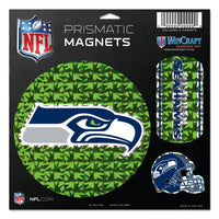 Wholesale-Seattle Seahawks Prismatic Magnet 11" x 11"