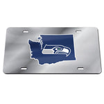 Wholesale-Seattle Seahawks STATE Acrylic Classic License Plates