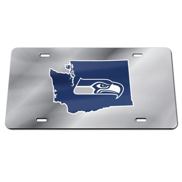 Wholesale-Seattle Seahawks STATE Acrylic Classic License Plates