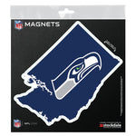 Wholesale-Seattle Seahawks STATE Outdoor Magnets 6" x 6"