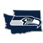 Wholesale-Seattle Seahawks STATE SHAPE Acrylic Auto Emblem