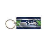 Wholesale-Seattle Seahawks STRIPES Keychain Rectangle