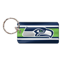 Wholesale-Seattle Seahawks STRIPES Keychain Rectangle