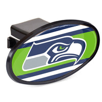 Wholesale-Seattle Seahawks STRIPES Oval 2" Hitch Receiver