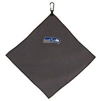 Wholesale-Seattle Seahawks Towel - Grey Microfiber 15" x 15"