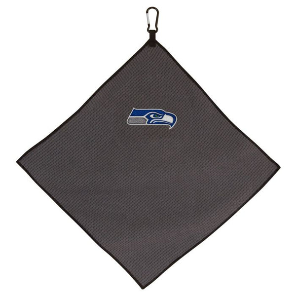 Wholesale-Seattle Seahawks Towel - Grey Microfiber 15" x 15"