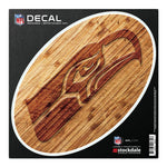 Wholesale-Seattle Seahawks WOOD All Surface Decal 6" x 6"