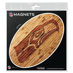 Wholesale-Seattle Seahawks WOOD Outdoor Magnets 6" x 6"