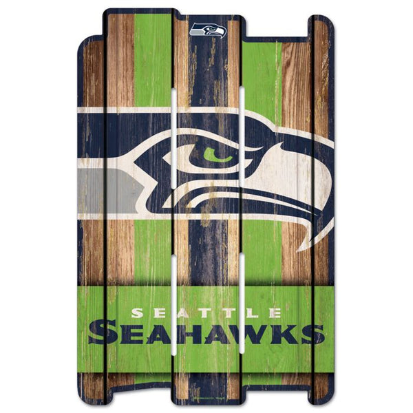 Wholesale-Seattle Seahawks Wood Fence Sign