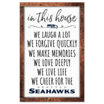 Wholesale-Seattle Seahawks Wood Sign 11" x 17" 1/4" thick