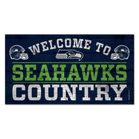 Wholesale-Seattle Seahawks Wood Sign 13"x24" 1/4" thick