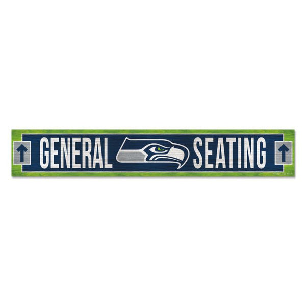 Wholesale-Seattle Seahawks Wood Sign 6"x36" 3/8" thick