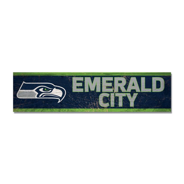 Wholesale-Seattle Seahawks Wooden Magnet 1.5" X 6"