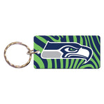 Wholesale-Seattle Seahawks ZEBRA Keychain Rectangle