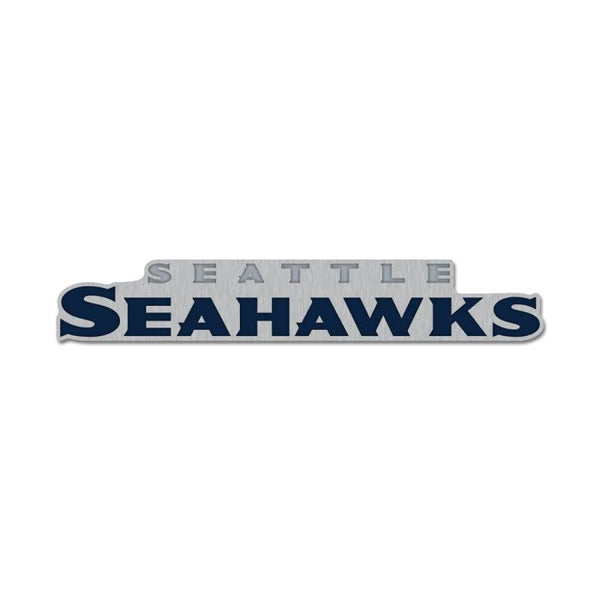 Wholesale-Seattle Seahawks wordmark Collector Enamel Pin Jewelry Card