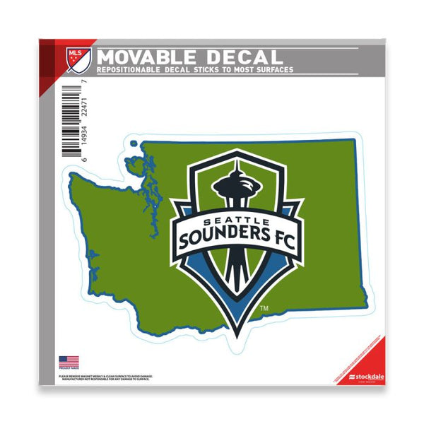 Wholesale-Seattle Sounders All Surface Decal 6" x 6"