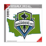 Wholesale-Seattle Sounders All Surface Decal 6" x 6"