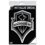 Wholesale-Seattle Sounders Decal Metallic 3" x 5"