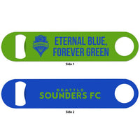 Wholesale-Seattle Sounders Metal Bottle Opener 2 Sided