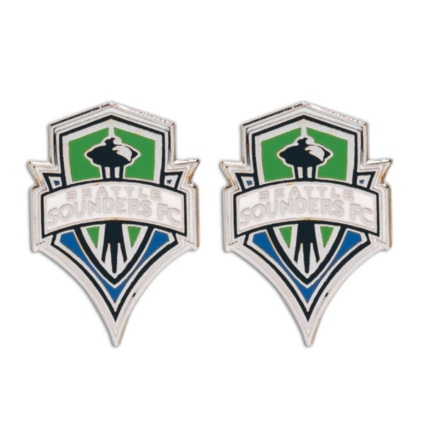 Wholesale-Seattle Sounders Post Earrings Jewelry Card