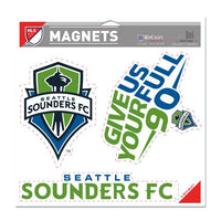 Wholesale-Seattle Sounders Vinyl Magnet 11" x 11"