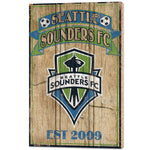 Wholesale-Seattle Sounders Wood Signs - 1/2" thick 15" x 24"