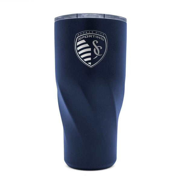 Wholesale-Sporting Kansas City 30oz Morgan Stainless Steel Tumbler