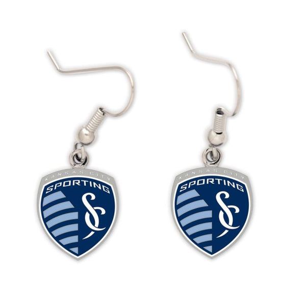 Wholesale-Sporting Kansas City Earrings Jewelry Card