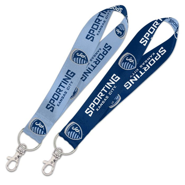 Wholesale-Sporting Kansas City Lanyard Key Strap 1"