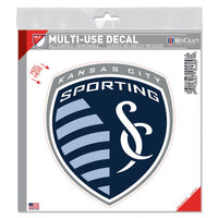Wholesale-Sporting Kansas City Logo All Surface Decal 6" x 6"