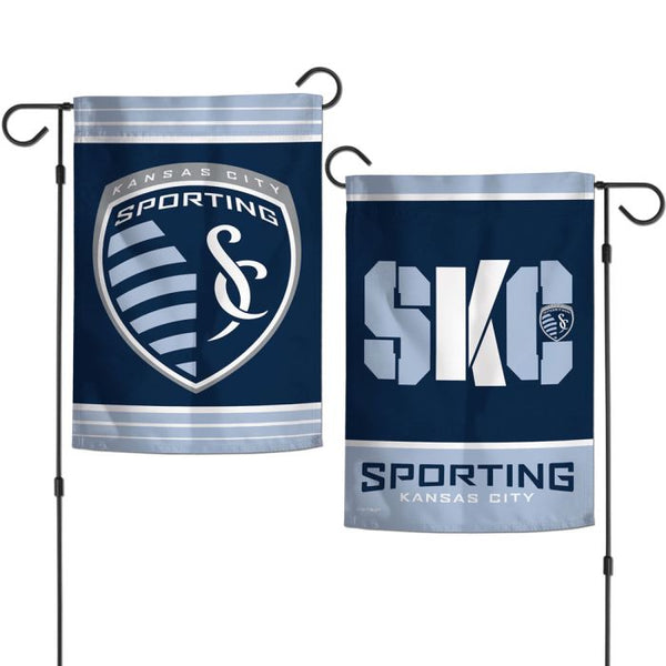 Wholesale-Sporting Kansas City Logo Garden Flags 2 sided 12.5" x 18"