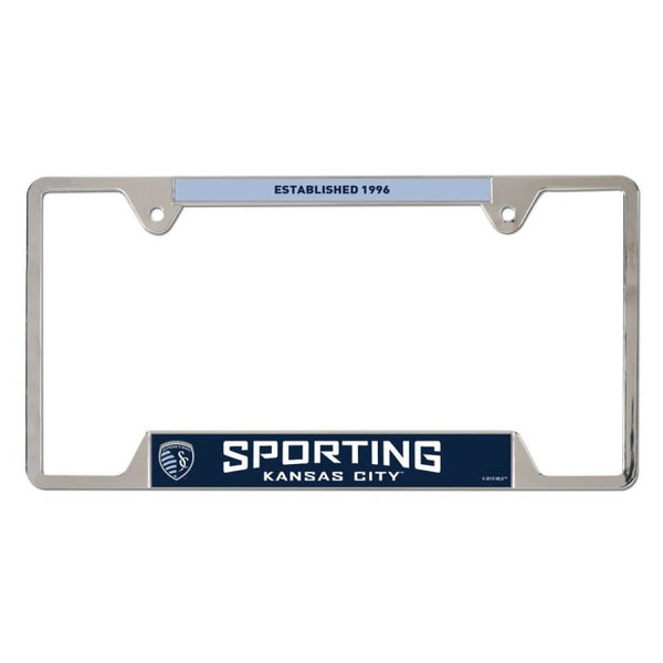 Wholesale-Sporting Kansas City Metal License Plate Frame