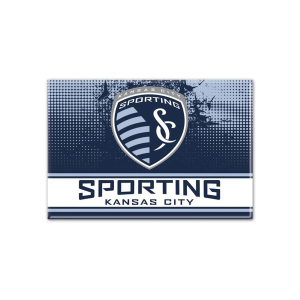 Wholesale-Sporting Kansas City Metal Magnet 2.5" x 3.5"