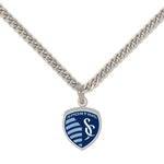 Wholesale-Sporting Kansas City Necklace w/Charm Jewelry Card