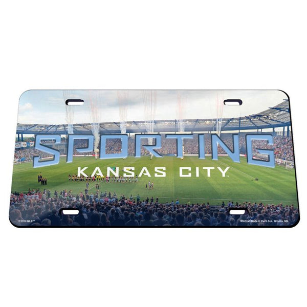 Wholesale-Sporting Kansas City Pitch Specialty Acrylic License Plate