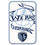 Wholesale-Sporting Kansas City Plastic Sign 11" x 17"