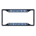 Wholesale-Sporting Kansas City SLOGAN: ONE SPORTING WAY Lic Plt Frame S/S