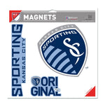 Wholesale-Sporting Kansas City Vinyl Magnet 11" x 11"