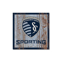 Wholesale-Sporting Kansas City Wooden Magnet 3" X 3"