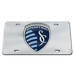 Wholesale-Sporting Kansas City silver Specialty Acrylic License Plate