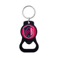 Wholesale-St Louis SC Black Bottle Opener Key Ring