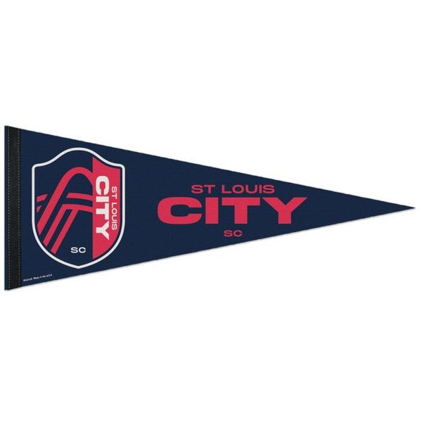 Wholesale-St Louis SC Classic Pennant, carded 12" x 30"