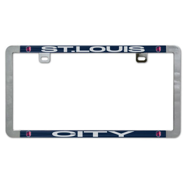 Wholesale-St Louis SC Metal Lic. Plate Frame Slim