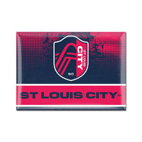 Wholesale-St Louis SC Metal Magnet 2.5" x 3.5"